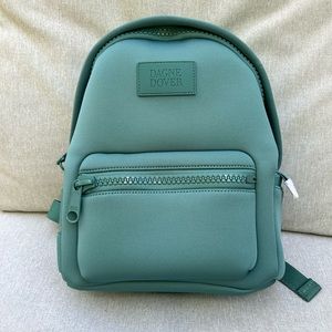 Dagne Dover small Dakota backpack liberty green NWT dust bag neoprene